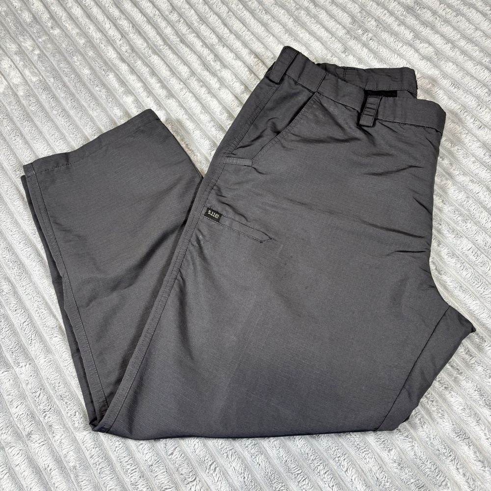 5.11 Tactical‎ 74461-018 Fast Tac Urban Pant Mens 44x30 Gray Regular Straight